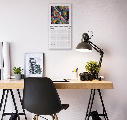 CALENDARIO DE PARED CUADRADO - Español