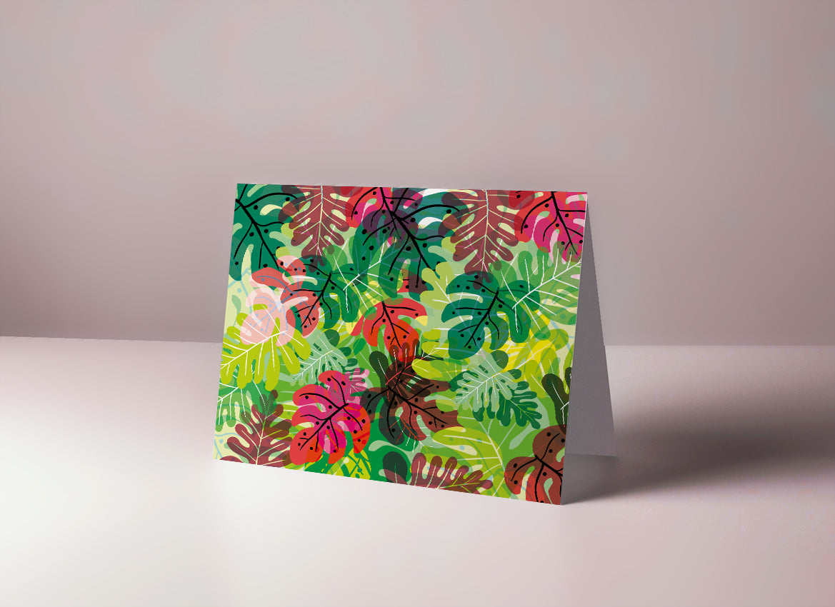 SET OF 10 GREETING CARDS - 18 x 13 cm - 7" X 5"