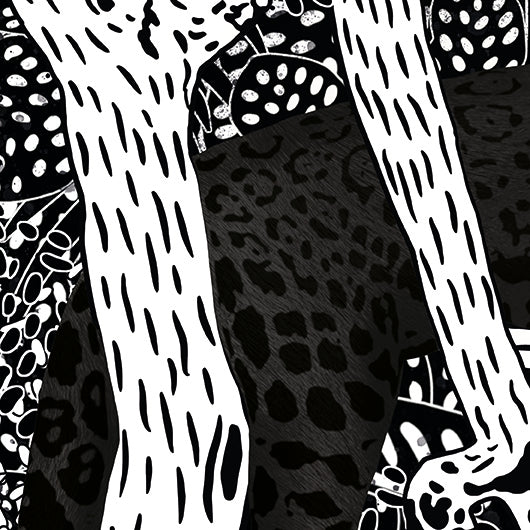 NIGHT JAGUAR – High-quality paper print. (Frame not included)