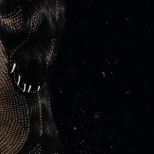 Spectacled Bear Greeting – High-quality paper print. (Frame not included)